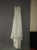 *White Wedding Dress Size: 8