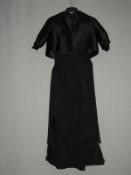 *Size: 10 Black Bridesmaid Dress by Dessy Group