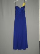 *Size: 12 Electric Blue Bridesmaid Dress By Alfred