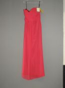 *Size: 16 Bright Pink Bridesmaid Dress by Dessy Co
