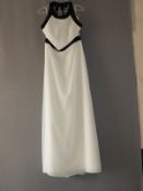 *Size: 12 Black & White Bridesmaid Dress by Social
