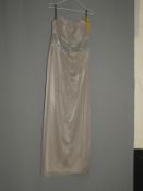 *Size: 12 Pale Brown Bridesmaid Dress By Dessy Col