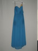 *Size: 12 Ocean Blue Bridesmaid Dress by Dessy Col