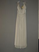 *Size: 14 Grey/Brown Bridesmaid Dress