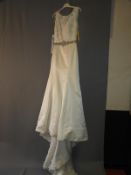 *Christine Dando Ivory Wedding Dress Size: 8