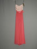 *Size: 12 Punch Bridesmaid Dress by Lola Rose