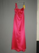 *Size: 10 Pink Bridesmaid Dress By Dessy Collectio