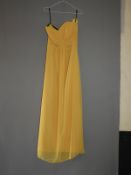 *Size: 10 Marigold Bridesmaid Dress by Dessy Colle