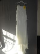 *White Wedding Dress Size: 10