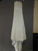 *White Wedding Dress Size: 8