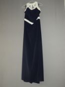 *Size: 12 Dark Blue Bridesmaid Dress by Social