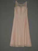 *Size: 10 Blush Bridesmaid Dress by Dessy Collecti