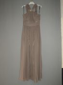 *Size: 12 Mokka Bridesmaid Dress by Dessy Collecti