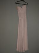 *Size: 8 Suede Rose Bridesmaid Dress by Dessy Coll