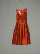 *Size: 10 Orange/Brown Bridesmaid Dress by Alfred