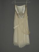 *Size: 14 Ivory Bridesmaid Dress by Dessy Collecti