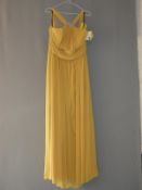 *Size: 14 Yellow Bridesmaid Dress by Dessy Collect