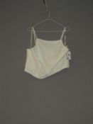 *Size: 14 Ivory Bridesmaid Top by Dessy Collection