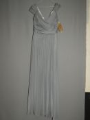 *Size: 16 Grey Bridesmaid Dress By Dessy Collectio