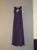 *Size: 16 Dark Purple Bridesmaid Dress by Dessy Co