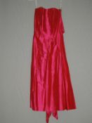 *Size: 8 Pink Bridesmaid Dress by Dessy Collection