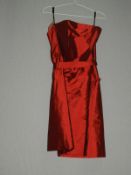 *Size: 14 Garnet Bridesmaid Dress by Alfred Sung