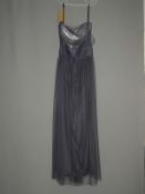 *Size: 16 Stormy Bridesmaid Dress by Dessy Collect