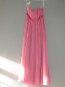 *Size: 10 Pink Bridesmaid Dress by Dessy Collectio