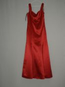 *Size: 8 Dark Red Bridesmaid Dress by Dessy Collec