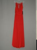 *Size: 16 Flame Bridesmaid Dress by Alfred Sung