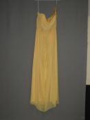 *Size: 22 Yellow Bridesmaid Dress By Dessy Collect