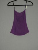 *Size: 8 Purple Bridesmaid Top by Dessy Group