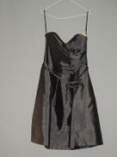 *Size: 12 Ebony Bridesmaid Dress by Alfred Sung