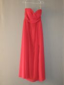 *Size: 14 Bright Pink Bridesmaid Dress by Social