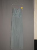 *Size: 16 Pale Blue Bridesmaid Dress by Dessy Coll