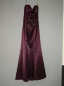 *Size: 10 Dark Purple Bridesmaid Dress by Dessy Co