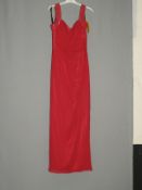 *Size: 12 Red Bridesmaid Dress by Dessy Collection