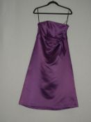 *Size: 8 Violet Bridesmaid Dress by Alfred Sung