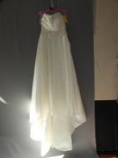 *White Wedding Dress Size: 10