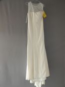 *After Six Ivory Wedding Dress Size: 6
