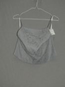 *Size: 16 Platinum Bridesmaid Top by Dessy Collect