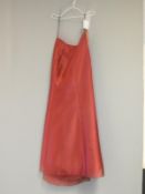 *Size: 10 Burgundy Bridesmaid Skirt By Dessy Colle