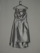 *Size: 10 Grey Bridesmaid Dress by Lola Rose