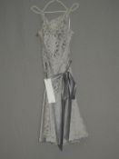 *Size: 10 Platinum Bridesmaid Dress by Dessy Colle