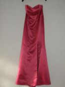 *Size: 10 Merlot Bridesmaid Dress by Dessy Group