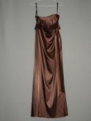 *Size: 14 Latte Bridesmaid Dress by Dessy Collecti