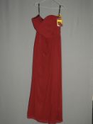 *Size: 16 Burgundy Bridesmaid Dress by Dessy Colle