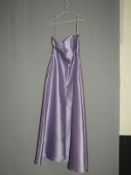 *Size: 12 Purple Bridesmaid Dress by Alfred Sung