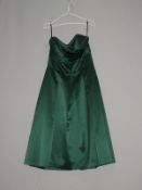 *Size: 10 Dark Green Bridesmaid Dress