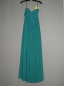 *Size: 12 Jade Bridesmaid Dress By Social